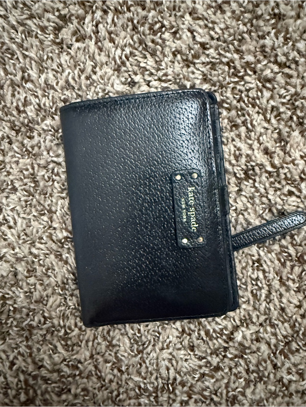 Kate Spade Black Leather Wallet